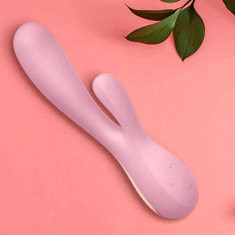 ВИБРАТОР SATISFYER MONO FLEX (РОЗОВЫЙ)